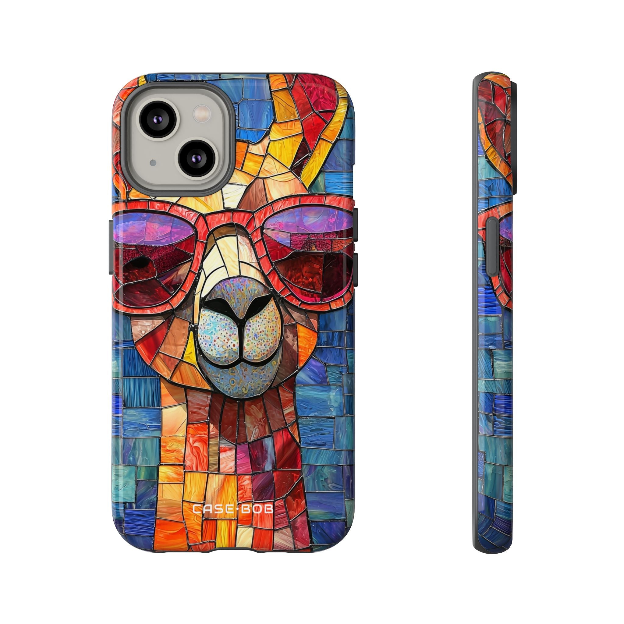 Llama Glow iPhone 14 Case - Tough