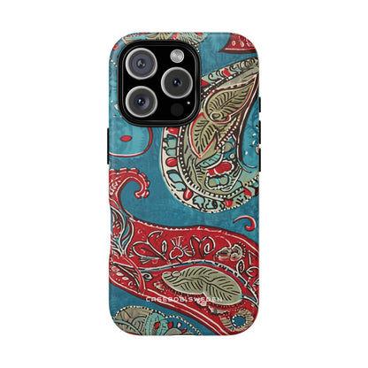 Vintage Paisley Elegance iPhone 16 - Tough Phone Case