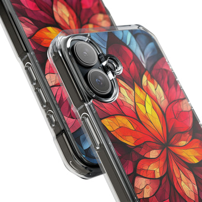 Flame Blossoms Glow iPhone Case - Impact