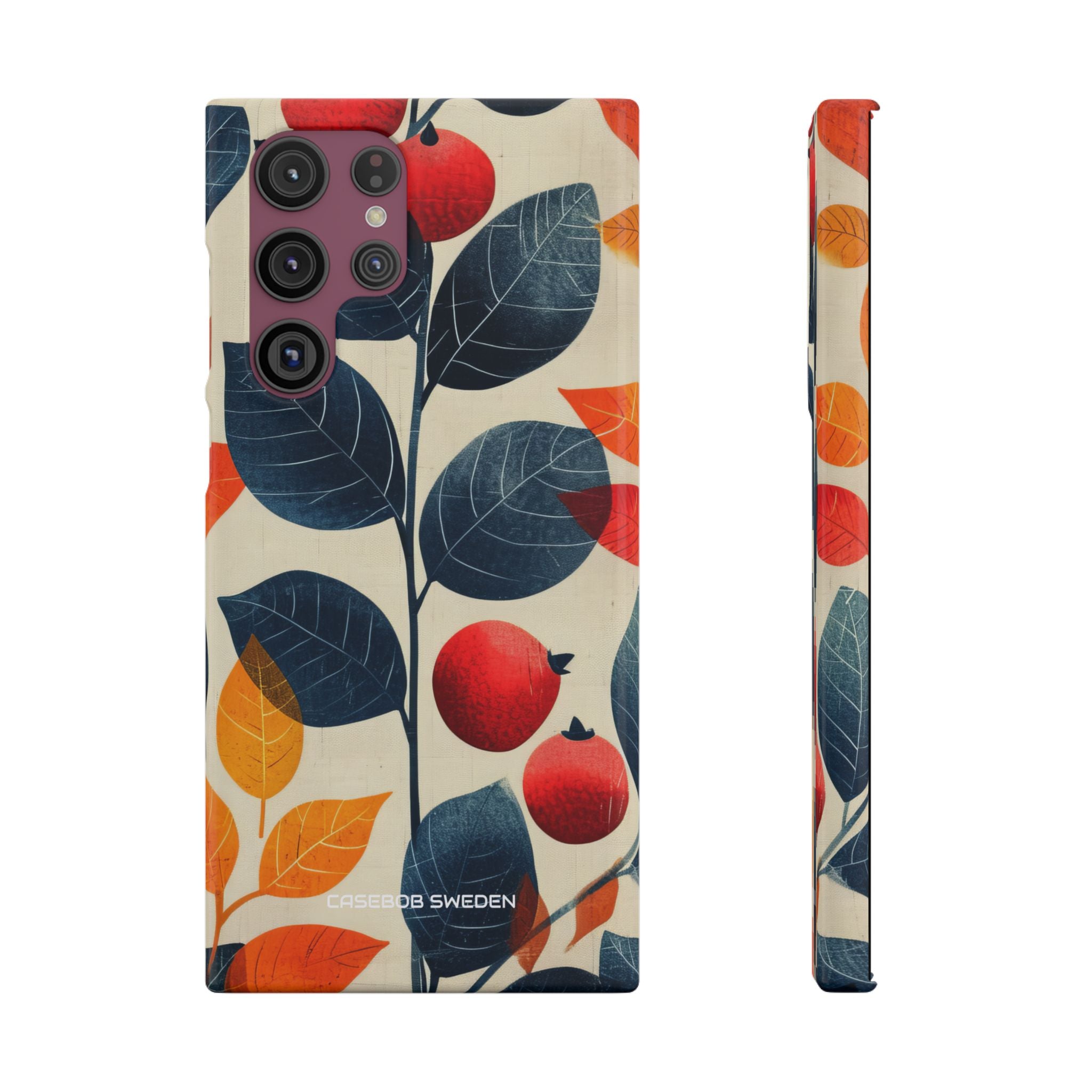 Autumn Nature Pattern - Slim Samsung S22 Phone Case