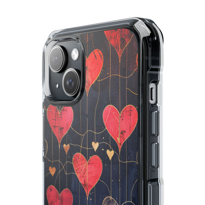 Gradient Heartflow Harmony iPhone 15 - Clear Impact Phone Case