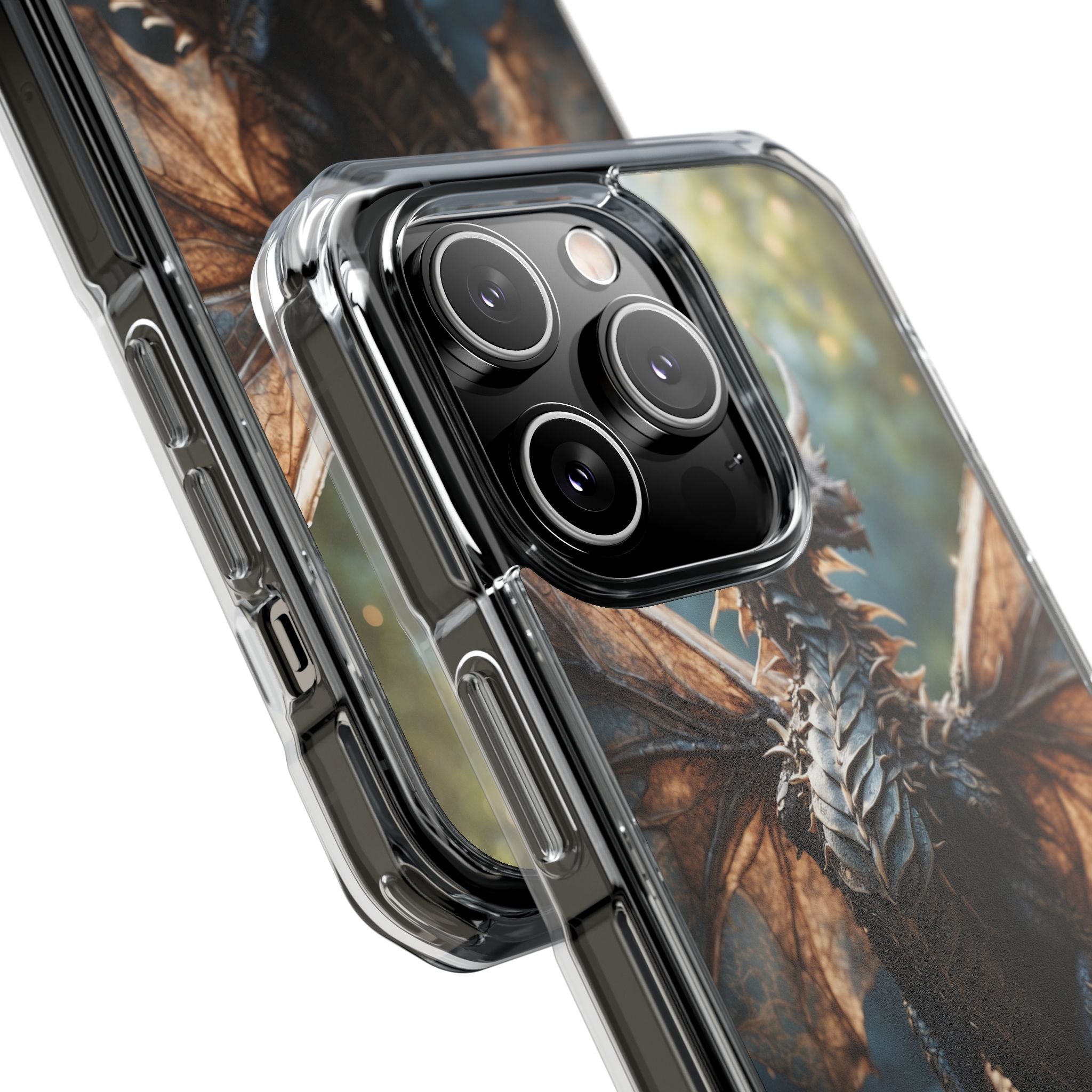 Majestic Dragon Glows iPhone Case - Impact