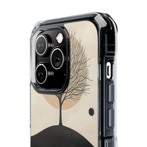 Serene Reflections - Phone Case for iPhone (Clear Impact - Magnetic)