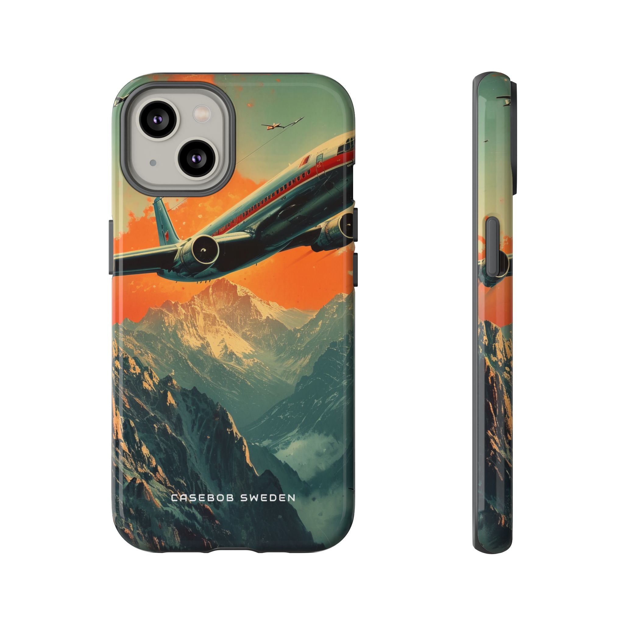 Vintage Skyward Adventure iPhone 14 - Tough Phone Case