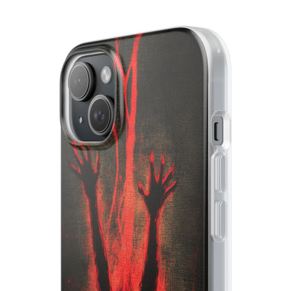 Gothic Crimson Ascension iPhone 15 - Flexi Phone Case