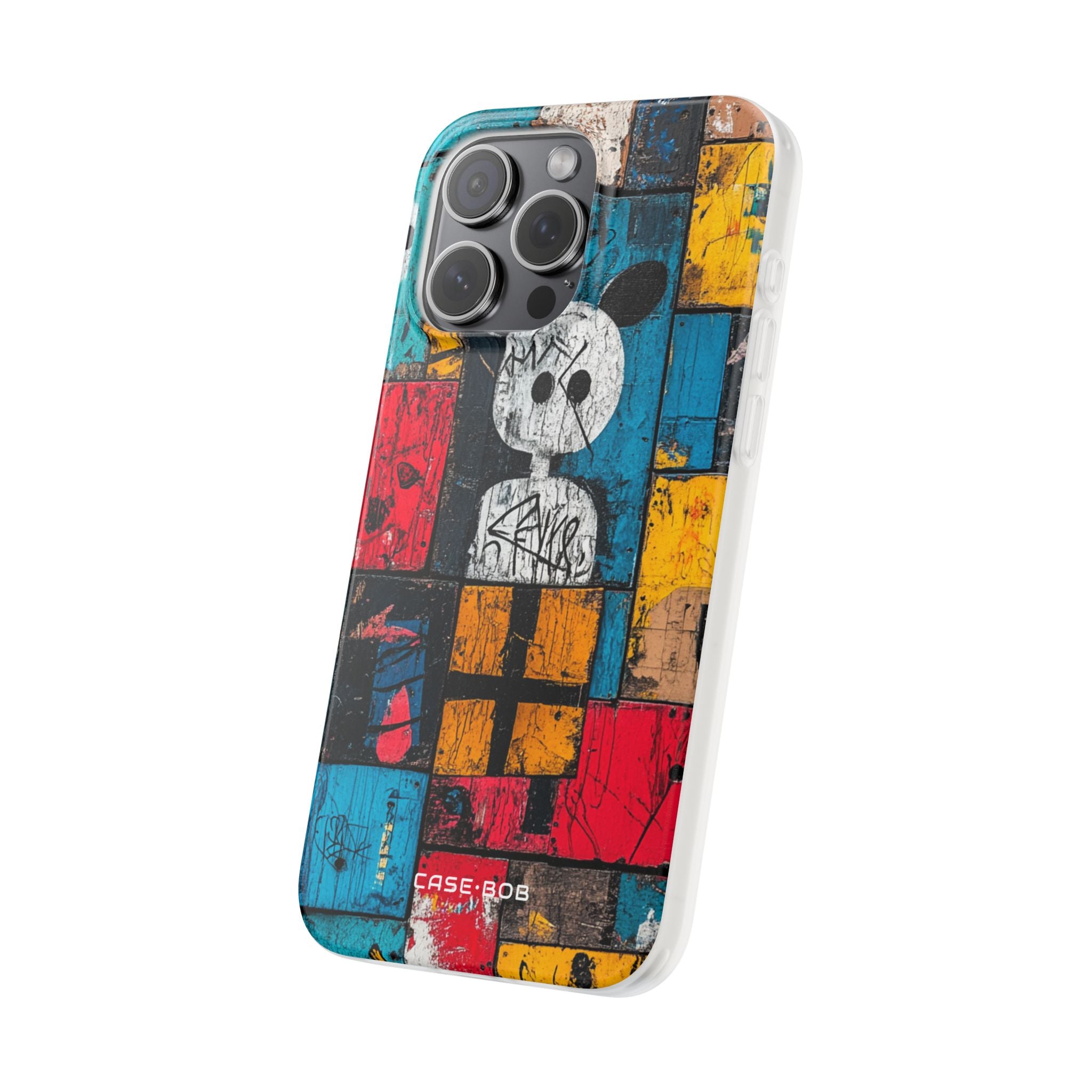 Mickey Mosaic iPhone 15 Pro Max Case - Soft