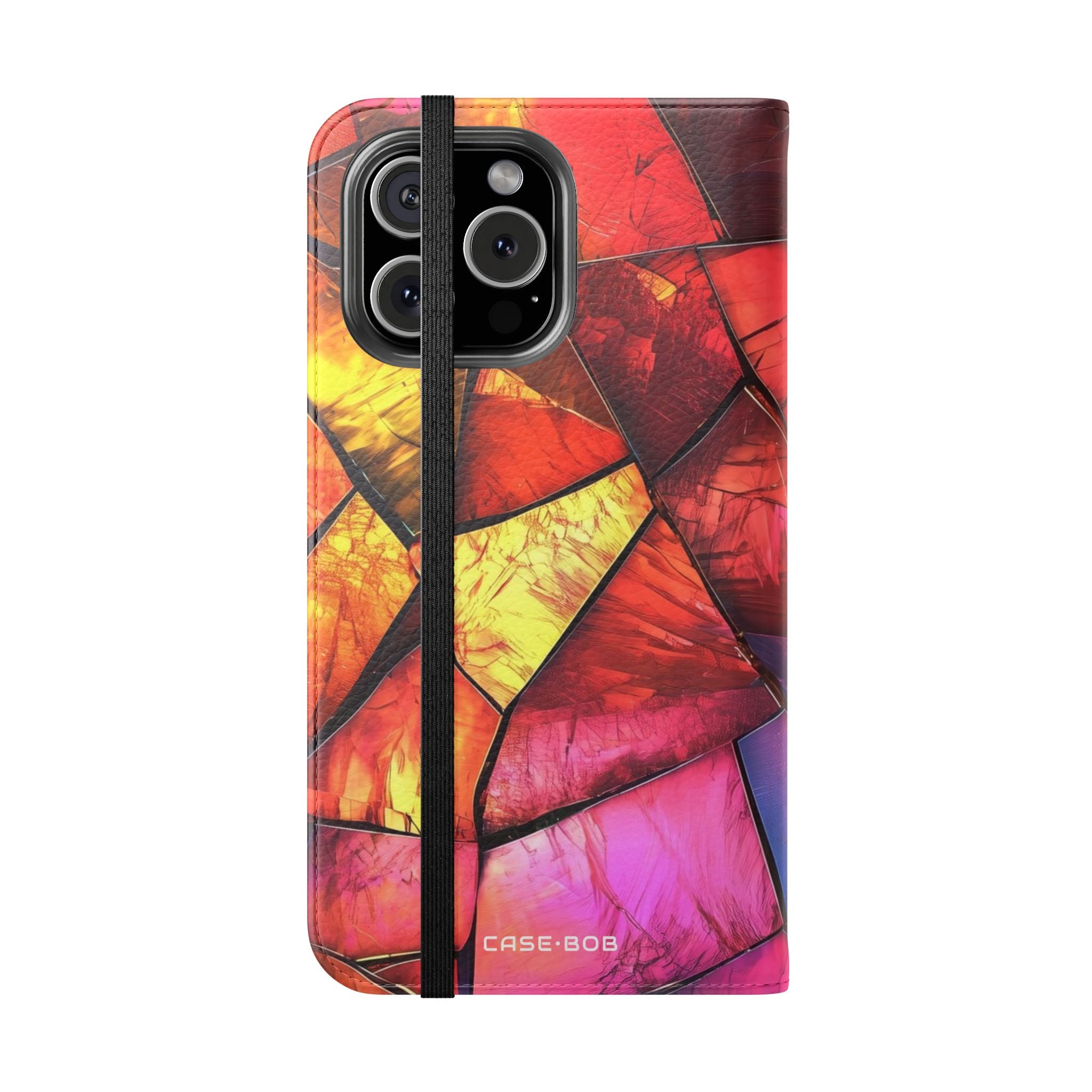 Crimson Shards - iPhone 16 Max Case - Wallet