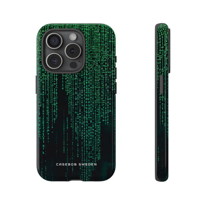 Matrix Gradient Flow iPhone 15 - Tough Phone Case