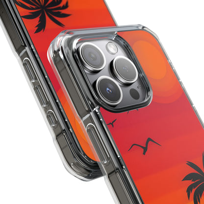 Summer Sunset Silhouettes iPhone Case - Impact