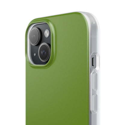 Olive Drab iPhone 15 - Flexi Phone Case