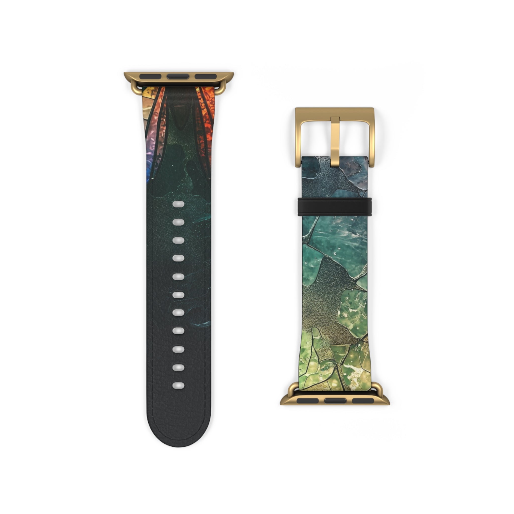 Stained Glass Butterfly - Watch Band