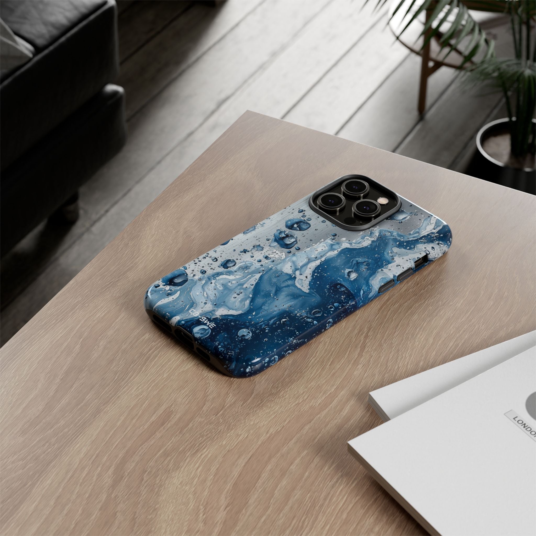 Water Bubbles Dance - iPhone Case