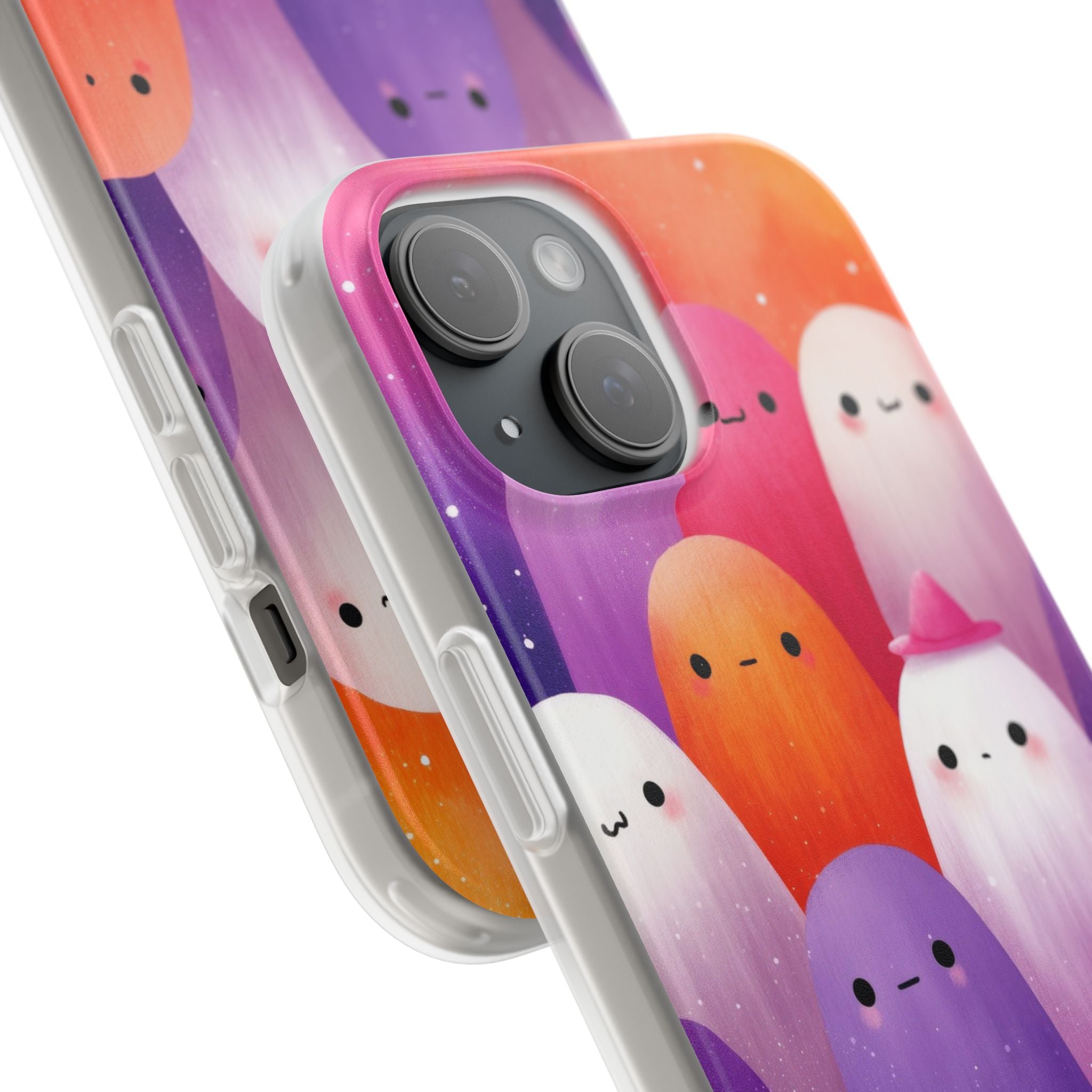 Ghostly Glow iPhone 15 Case - Soft