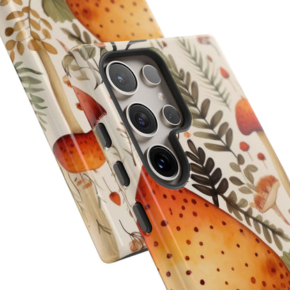 Mushrooms Sprout Cheerfully - Samsung Case