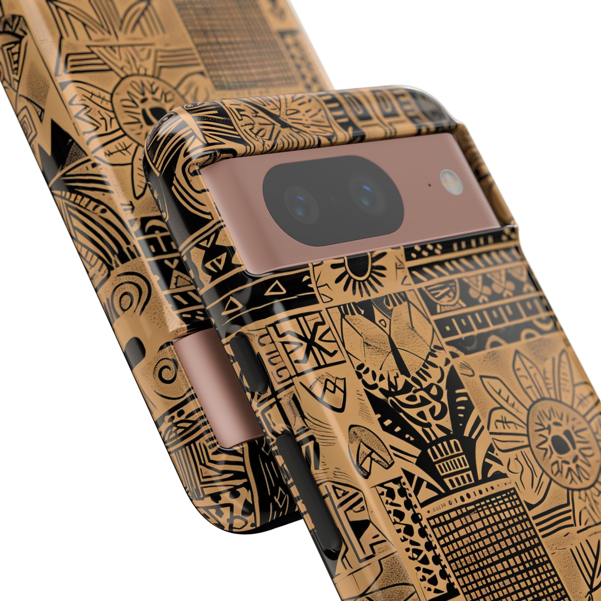 Tribal Faces Google Pixel 8 Case - Tough