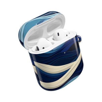Blue Wave Flow - AirPods Case