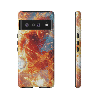 Flames Dance Wildly - Google Pixel Case