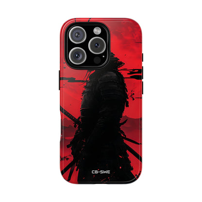 Red Samurai Shadow - iPhone Case