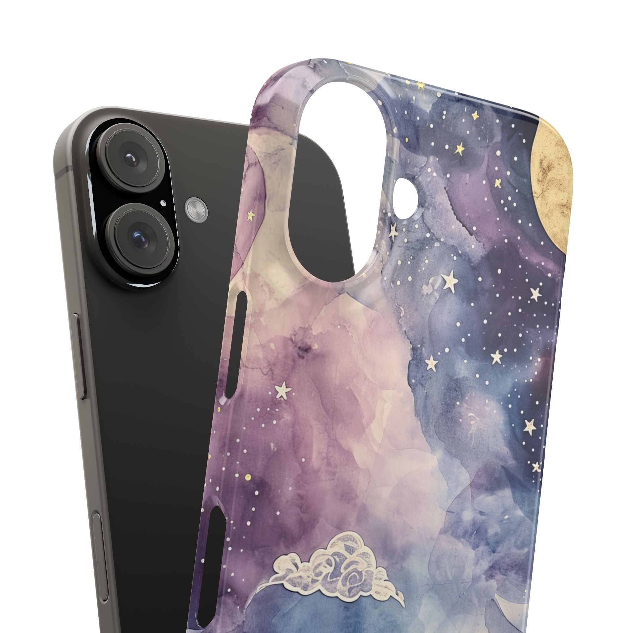 Dreamy Celestial Night - Slim iPhone 16 Phone Case