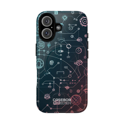 Digital Circuit Flow iPhone 16 - Tough+