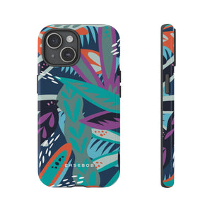 Tropical Leaf Moz - Protective Phone Case