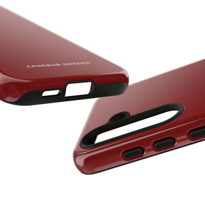 Dark Red Samsung S24 - Tough Phone Case