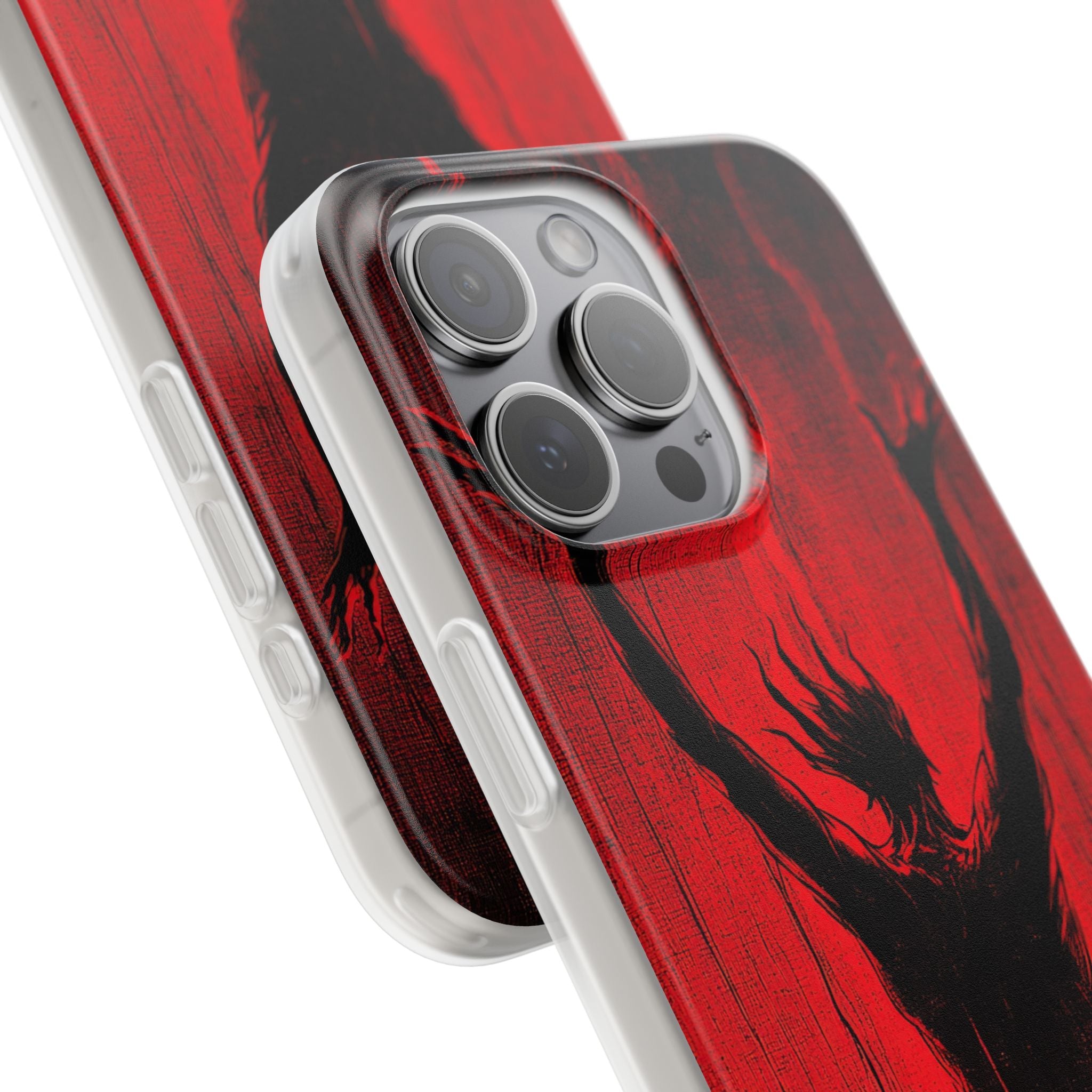 Crimson Despair iPhone 15 - Flexi Phone Case