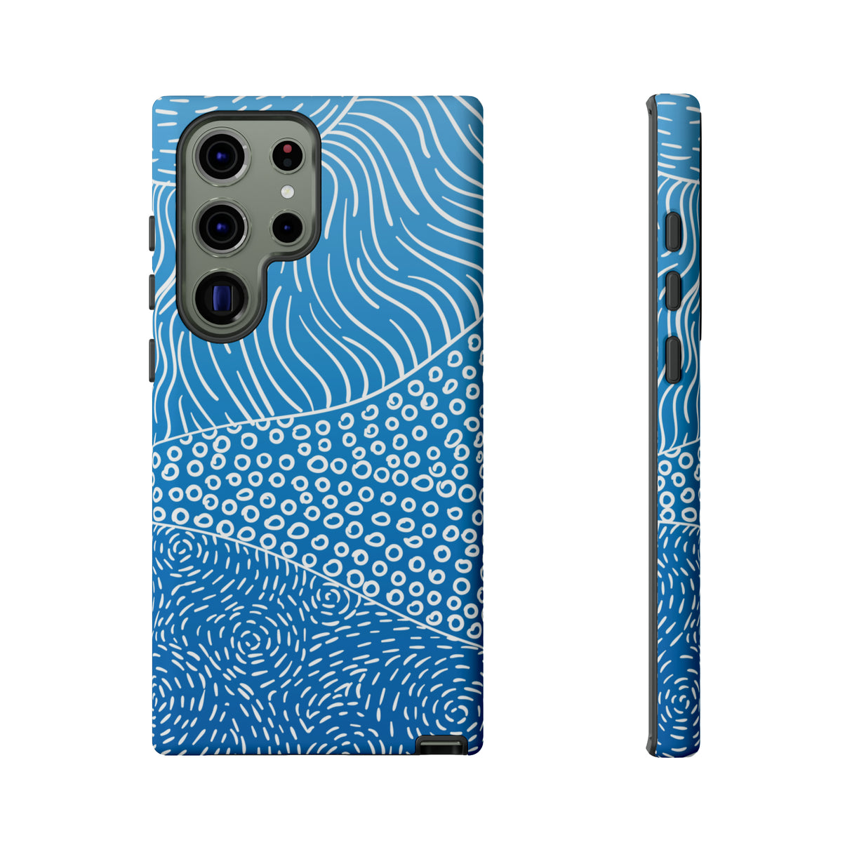 Line Art Hills Android Case (Protective) - Protective Phone Case