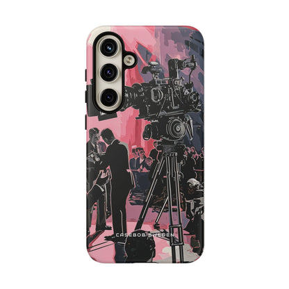 Retro Cinematic Spotlight Samsung S24 - Tough Phone Case