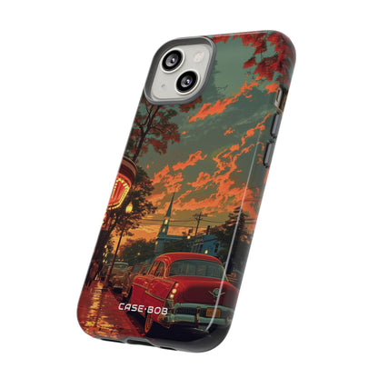 Crimson Classic iPhone 14 Case - Tough