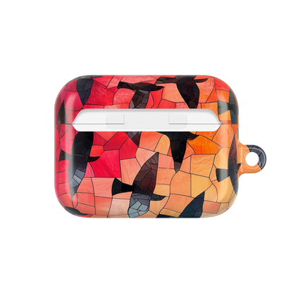 Värjätyt lasi- linnut - AirPods Case