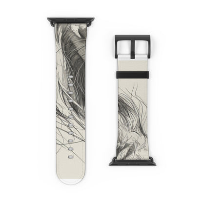 Lion Whisper Gray - Watch Band