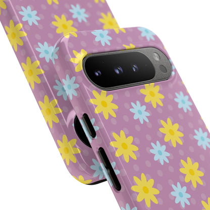 Flower Dots Dance - Google Pixel Case