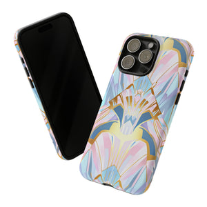 Art Deco Pastel Symmetry - Protective Phone Case