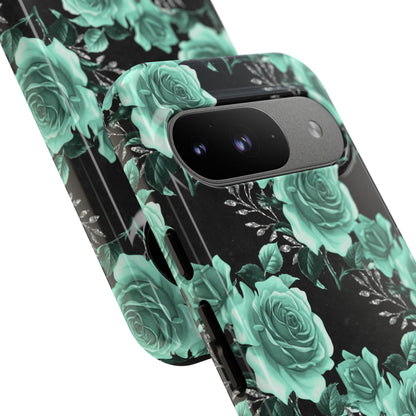 Turquoise Rose Symphony - Google Pixel Case