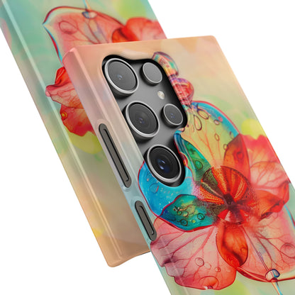 Ethereal Glass Flower Samsung S24 - Slim Phone Case