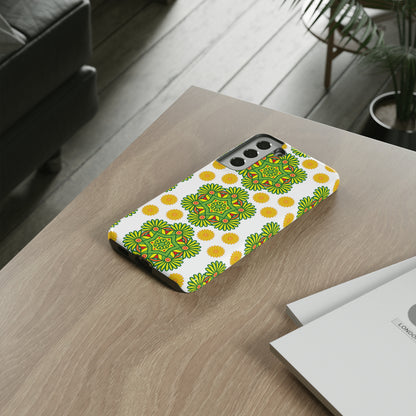 Lime Mandela - Protective Phone Case