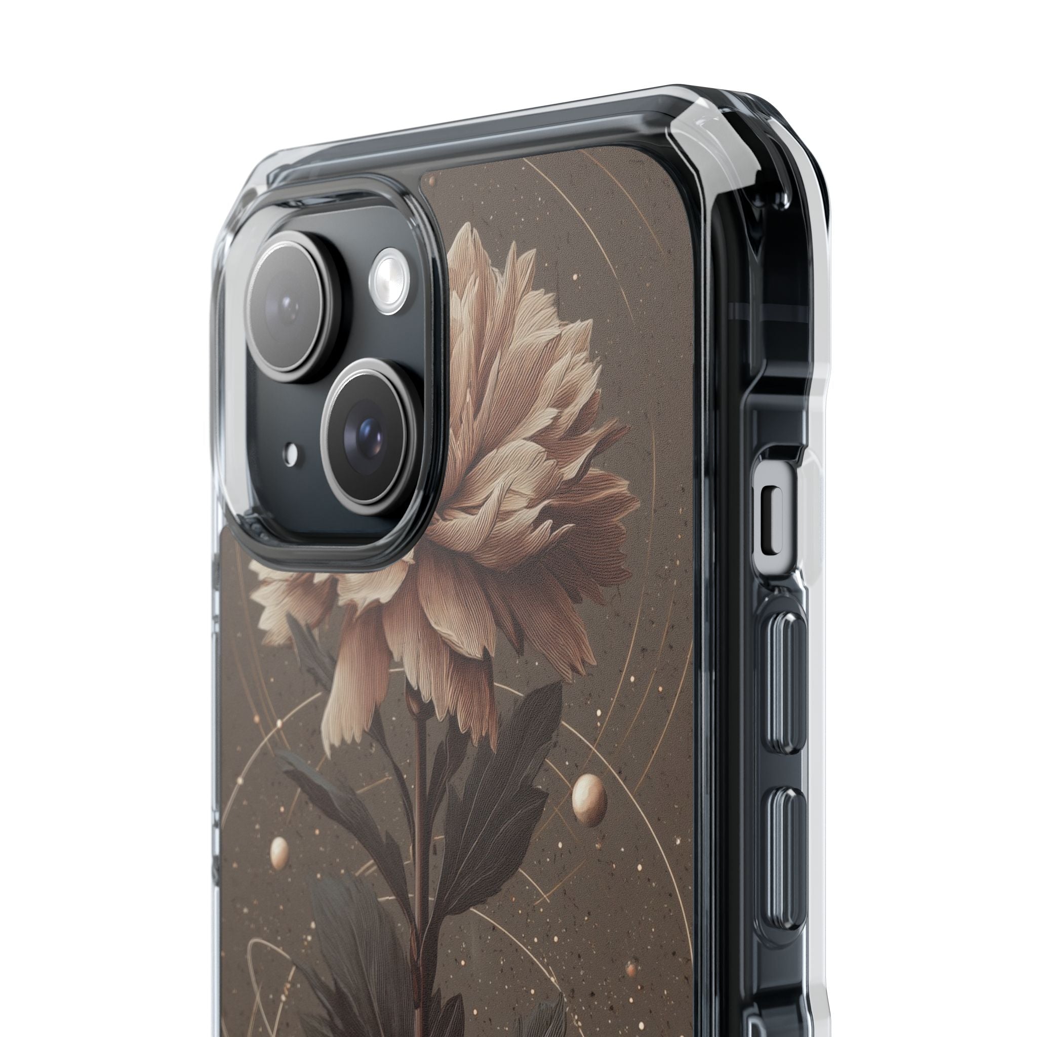 Celestial Flower Embrace iPhone Case - Impact