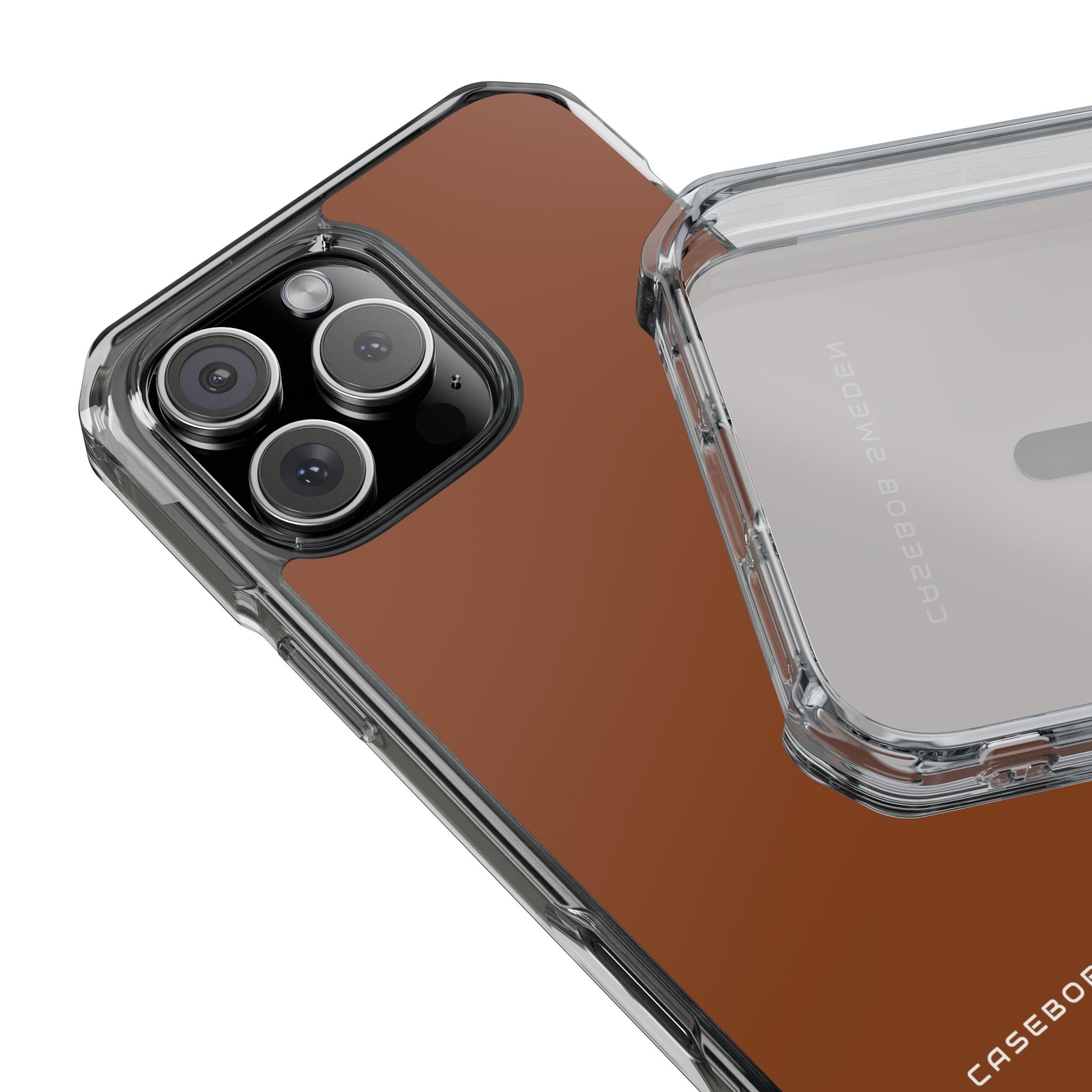 Saddle Brown iPhone 16 - Clear Impact Phone Case