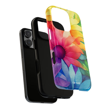 Vibrant Floral Symphony - iPhone Case