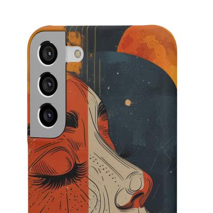 Celestial Duality | Slim Phone Case for Samsung