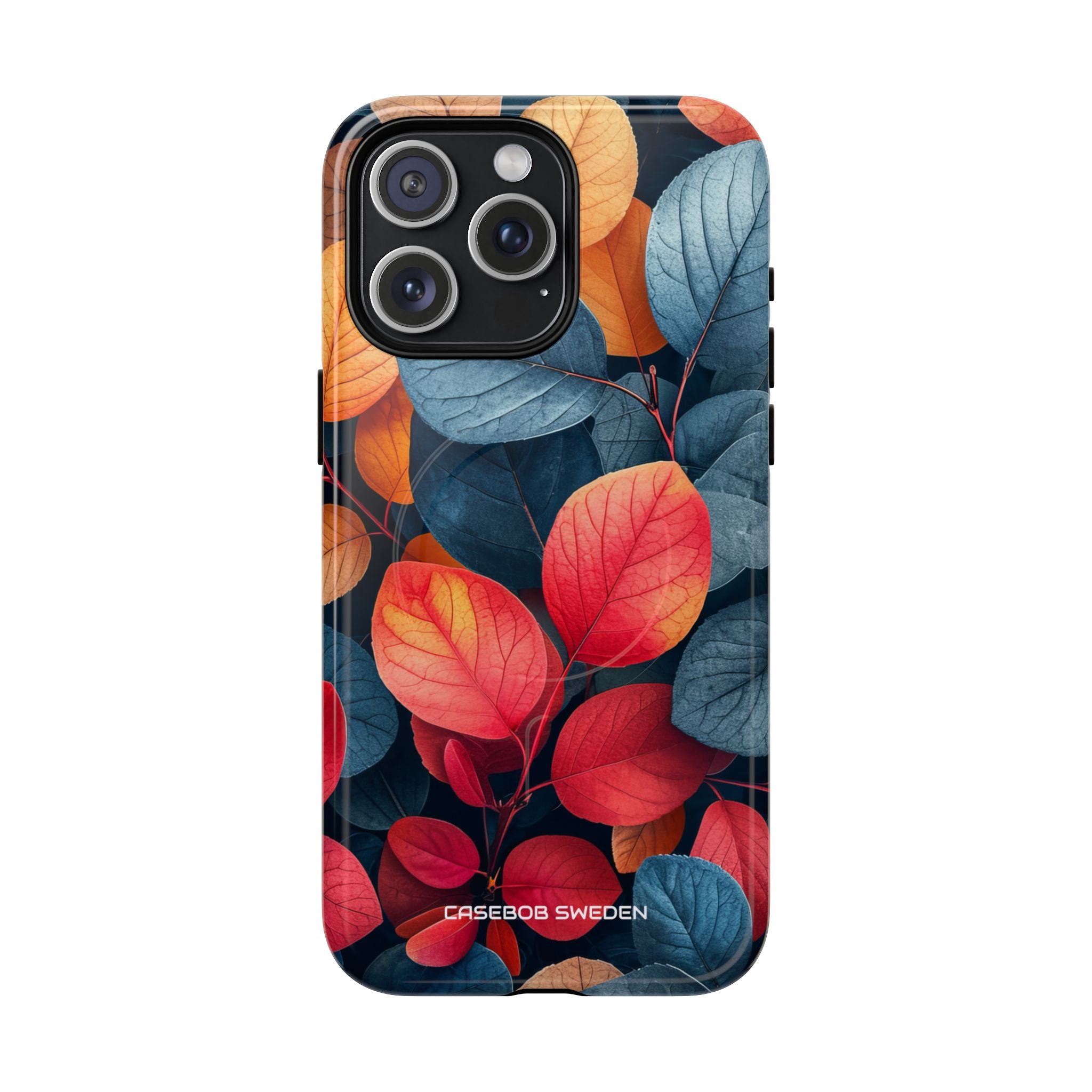 Vibrant Nature Leaves - Tough + MagSafe® iPhone 15 Phone Case