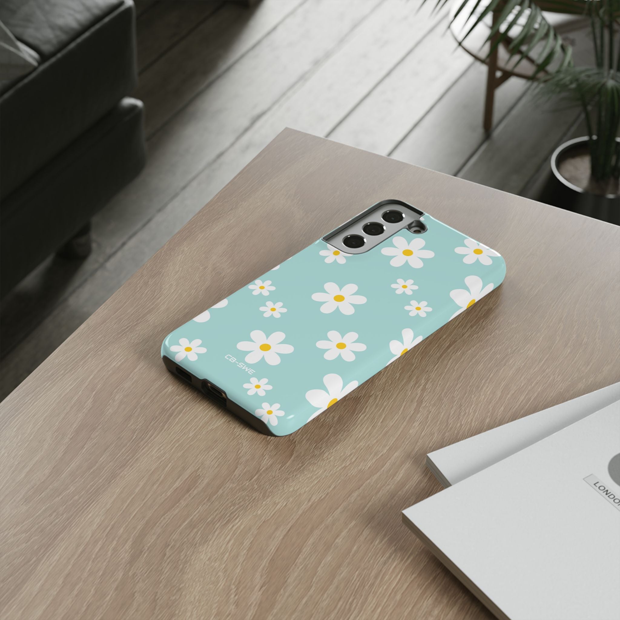 Daisies On Blue - Samsung Case