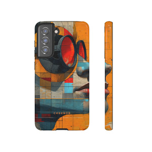 Cartoon Geometry Fusion - Protective Phone Case