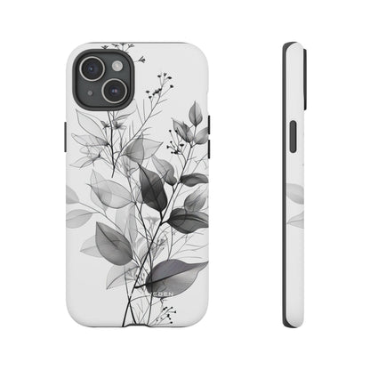 Botanical Line Harmony iPhone 15 - Tough Phone Case