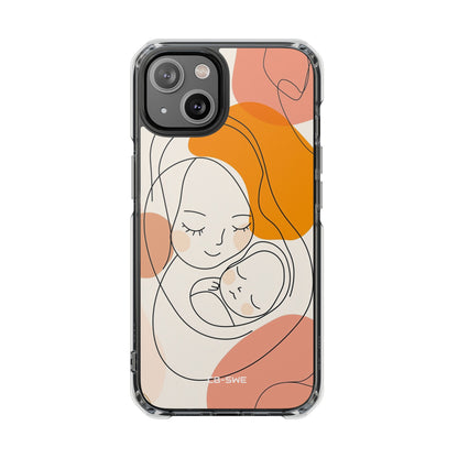 Mother Embraces Child iPhone Case - Impact