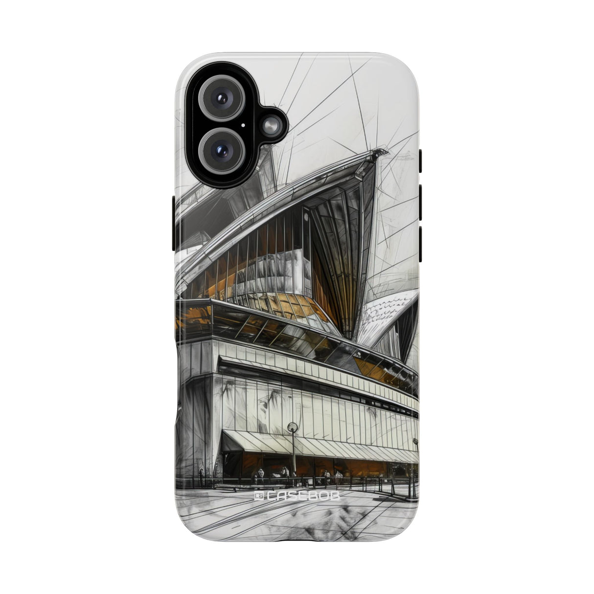 Architectural Elegance in Gray - for iPhone 16