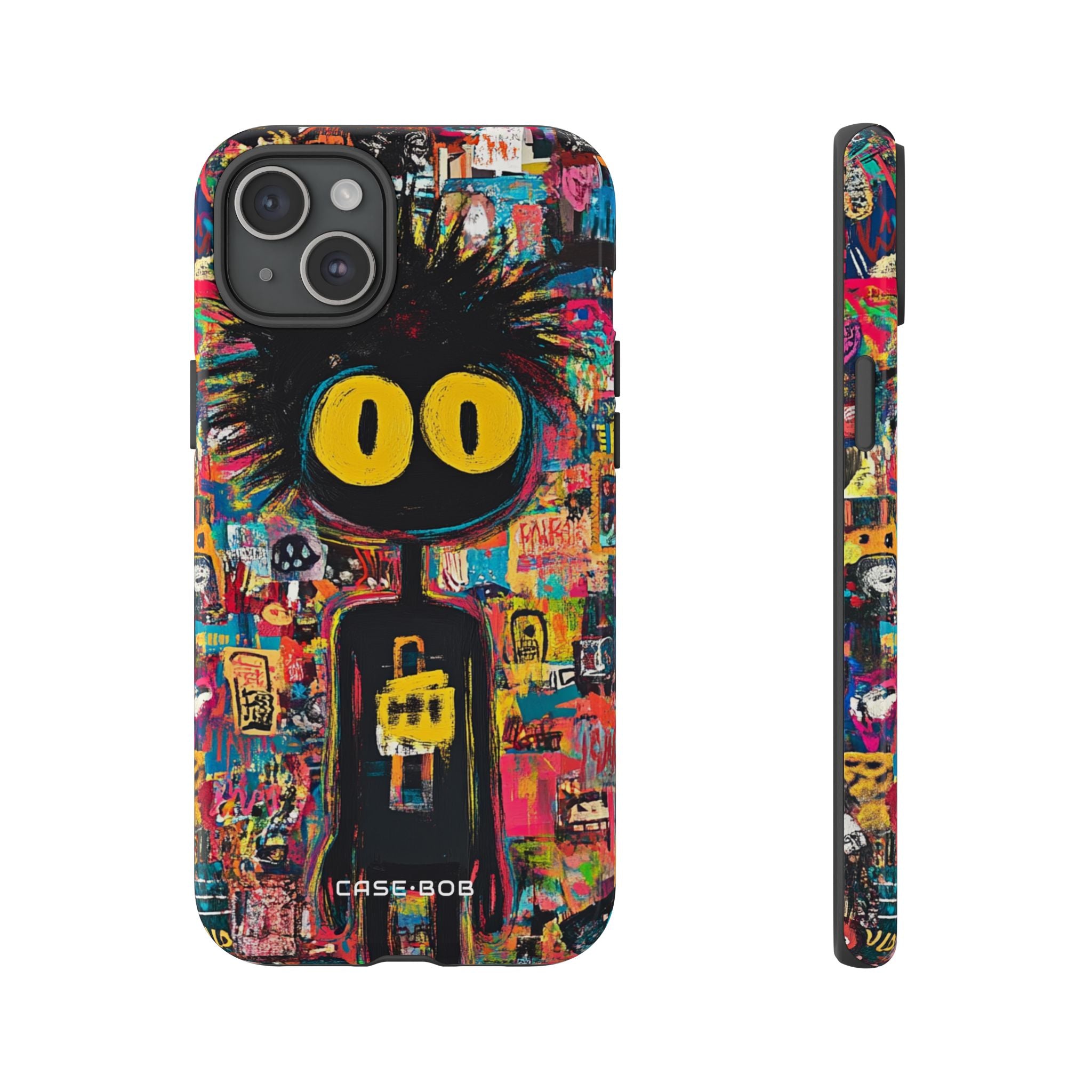 Spiky Shadow iPhone 15 Plus Case - Tough