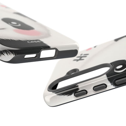 Panda Glow Samsung S25 Case - Tough