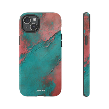 Turbulent Coral Flow - iPhone Case